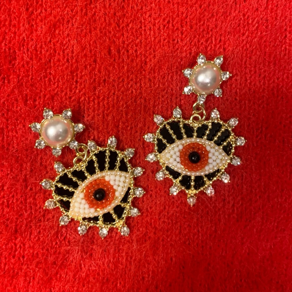 Evil Eye Earrings